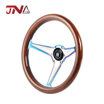 14"inch Refitting Wood race steering wheel with logo horn button steering wheel
14"inch Refitting Wood race steering wheel with logo horn button steering wheel