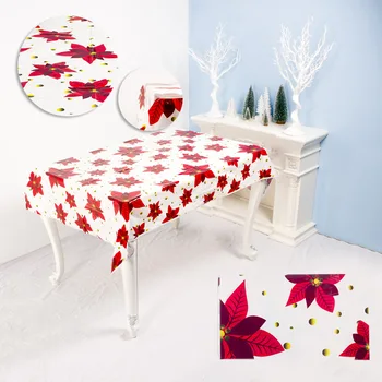 New Christmas Creative Tablecloth PVC ChristmasTable Cloth Christmas Desktop Disposable Table Cover
New Christmas Creative Tablecloth PVC ChristmasTable Cloth Christmas Desktop Disposable Table Cover