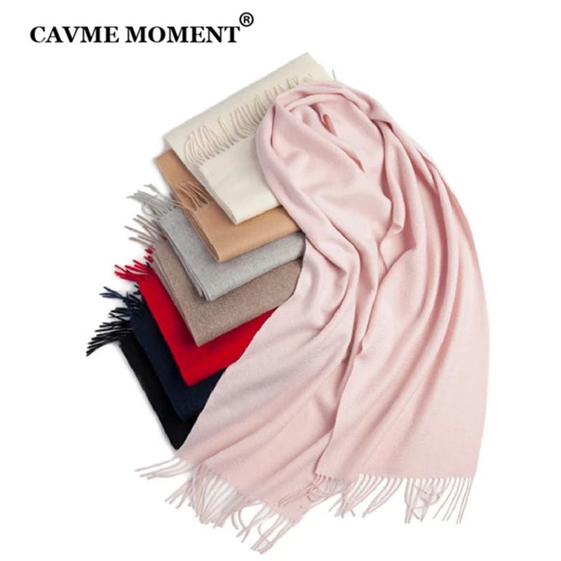 CAVME Pure Cashmere Scarf Unisex Women Men's Long Scarf Basic Scarves Solid Color CUSTOM Name 100% Cashmere 30*180cm
CAVME Pure Cashmere Scarf Unisex Women Men's Long Scarf Basic Scarves Solid Color CUSTOM Name 100% Cashmere 30*180cm