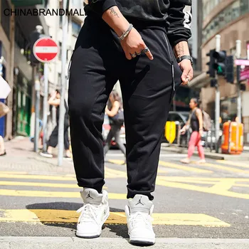 Big size Men's Wear super Brand Fat Man Plus Fat Plus David Pants Fat Solid Color Splicing Loose Feet Leisure Trousers
Big size Men's Wear super Brand Fat Man Plus Fat Plus David Pants Fat Solid Color Splicing Loose Feet Leisure Trousers