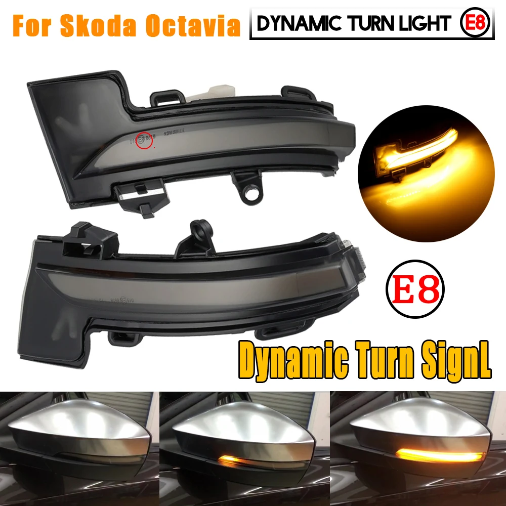 Pair Dynamic LED Turn Signal Light For Skoda Octavia Mk3 A7 5E 2014 2015 2016 2017 2018 2019 Blinker Mirror Flasher Lamp
Pair Dynamic LED Turn Signal Light For Skoda Octavia Mk3 A7 5E 2014 2015 2016 2017 2018 2019 Blinker Mirror Flasher Lamp