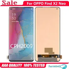 Bloc écran tactile LCD AMOLED de remplacement, 6.5 pouces, pour OPPO Find X2 Neo 5G CPH2009, Original=