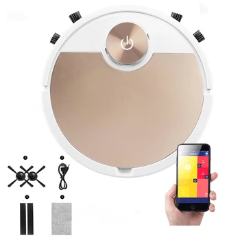 Wireless Vacuum Cleaner Mobile APP Remote Control Dust Removal and Sterilization Intelligent Robot Vacuum Cleaner for Home
Wireless Vacuum Cleaner Mobile APP Remote Control Dust Removal and Sterilization Intelligent Robot Vacuum Cleaner for Home
