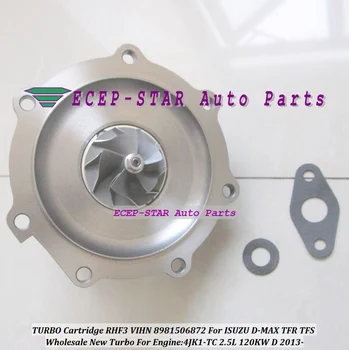 Turbo Cartridge CHRA Core RHF3 VIHN 8981506872 Turbocharger For ISUZU D-MAX TFR TFS 4JK1-TC 4JK1 TC 4JK1TC 2.5L 120KW D 2013-
Turbo Cartridge CHRA Core RHF3 VIHN 8981506872 Turbocharger For ISUZU D-MAX TFR TFS 4JK1-TC 4JK1 TC 4JK1TC 2.5L 120KW D 2013-