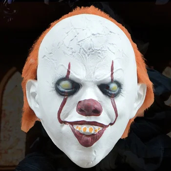 Besegad Horror Scary Latex Clown Full Face Mask for Halloween Masquerade Costume Cosplay Festival Carnival Costume Party Supply
Besegad Horror Scary Latex Clown Full Face Mask for Halloween Masquerade Costume Cosplay Festival Carnival Costume Party Supply