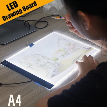 Ultra Thin A4 LED Light Pad Artist Light Box Table Tracing Drawing Board Pad Diamond Painting Embroidery Tools
Ultra Thin A4 LED Light Pad Artist Light Box Table Tracing Drawing Board Pad Diamond Painting Embroidery Tools