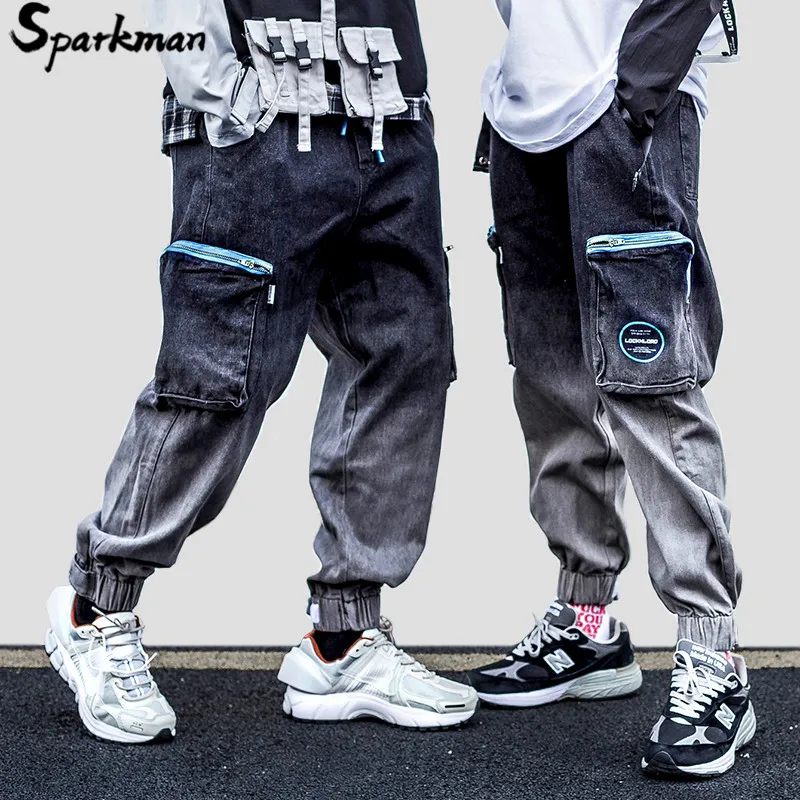 Men Harajuku Denim Pants Gradient Color 2019 Hip Hip Cargo Pants Streetwear Baggy Harem Pants Joggers Casual Tactical Trousers
Men Harajuku Denim Pants Gradient Color 2019 Hip Hip Cargo Pants Streetwear Baggy Harem Pants Joggers Casual Tactical Trousers