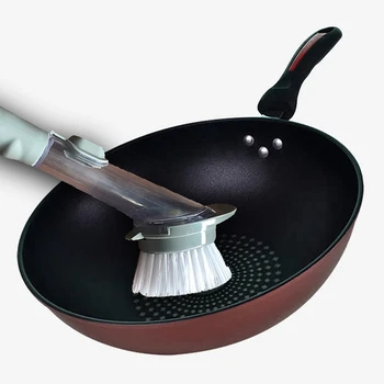 Non-Stick Convenient Long Handle Sponge Dish Washing Brush Refillable Bowls Cleaning Useful Kitchen Clean Tools
Non-Stick Convenient Long Handle Sponge Dish Washing Brush Refillable Bowls Cleaning Useful Kitchen Clean Tools