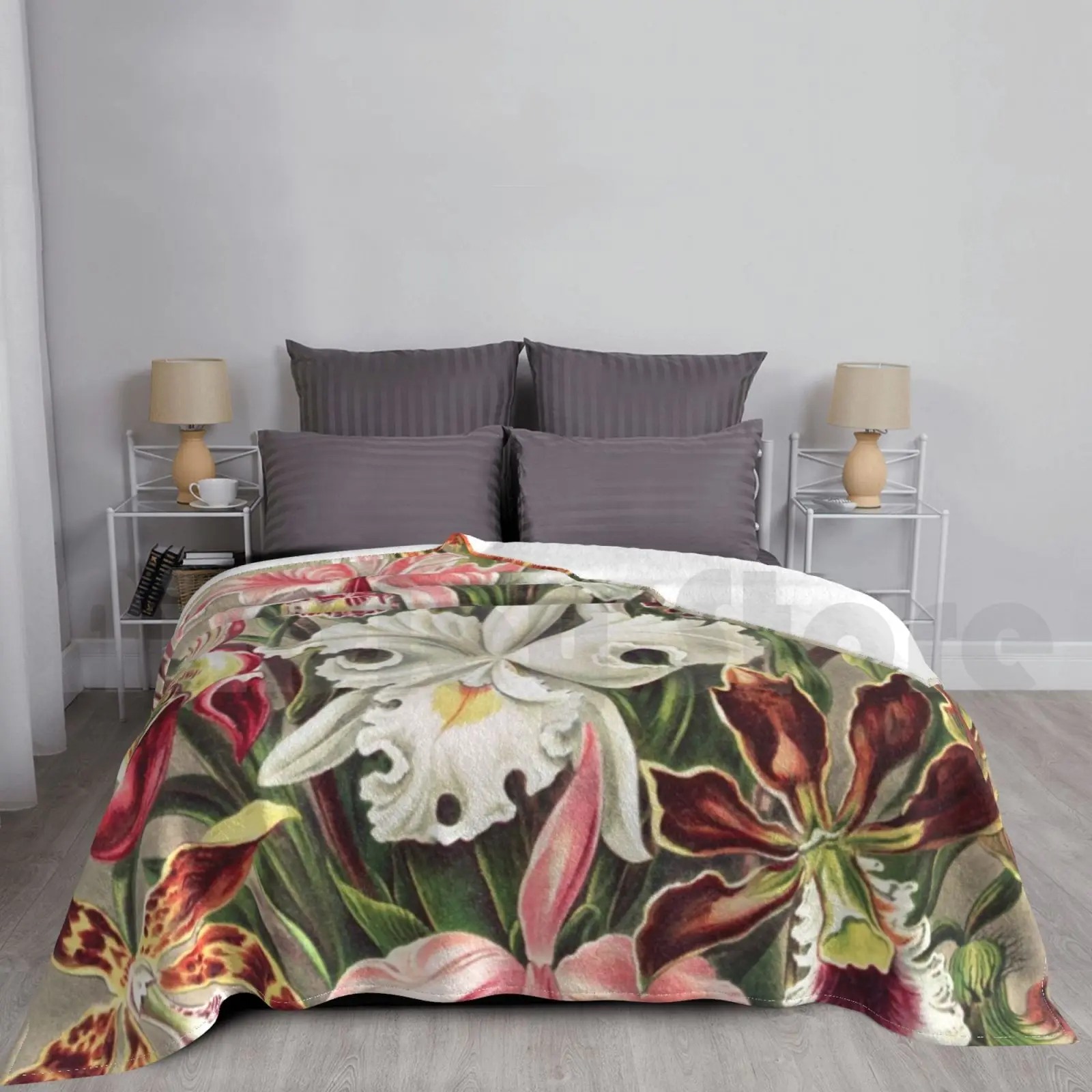 Orchids Painting By Ernst Haeckel Blanket For Sofa Bed Travel German Zoologist Zoo Animal Animals Ernst Haeckel
Orchids Painting By Ernst Haeckel Blanket For Sofa Bed Travel German Zoologist Zoo Animal Animals Ernst Haeckel
