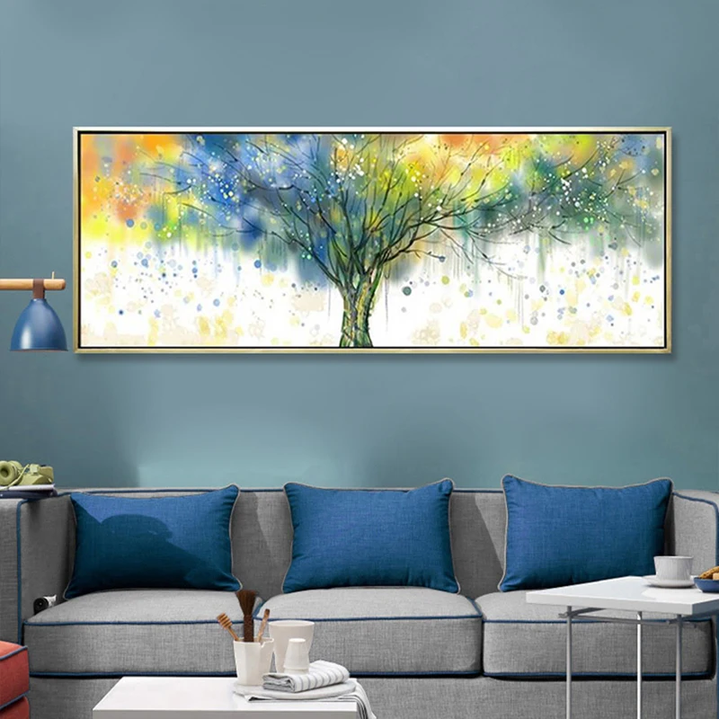 SELFLESSLY Rich Tree Colorful Pictures Canvas Painting Wall Art For Living Room Modern Abstract Art Posters Print Art Unframed
SELFLESSLY Rich Tree Colorful Pictures Canvas Painting Wall Art For Living Room Modern Abstract Art Posters Print Art Unframed