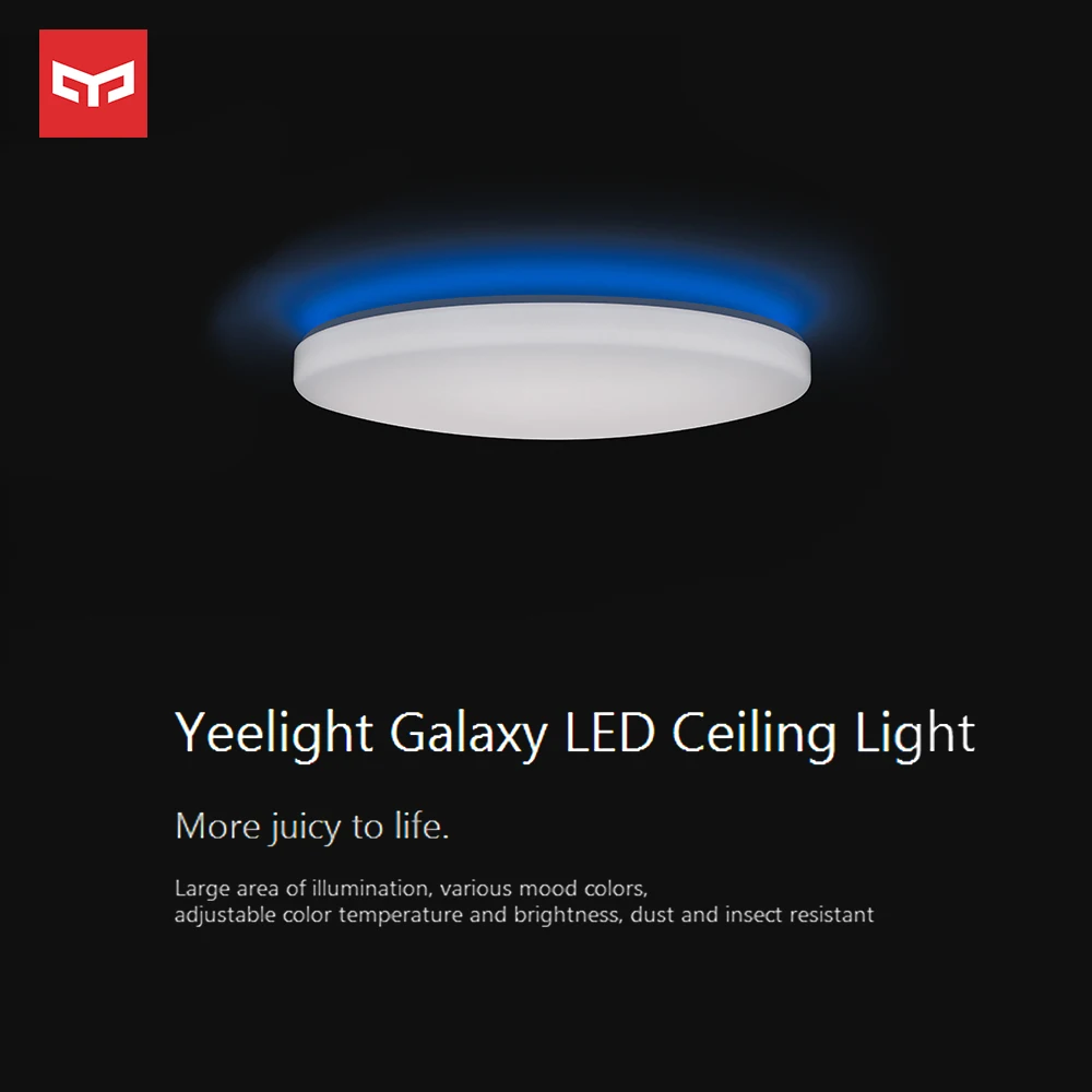 yeelight led bright moon smart ceiling light 650