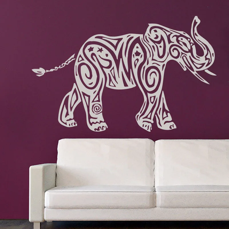 WJWY Indian Animals Elephant Wall Stickers Home Decoration Vinyl Art Wall Decals Removable Waterproof For Living Room Bedroom
WJWY Indian Animals Elephant Wall Stickers Home Decoration Vinyl Art Wall Decals Removable Waterproof For Living Room Bedroom