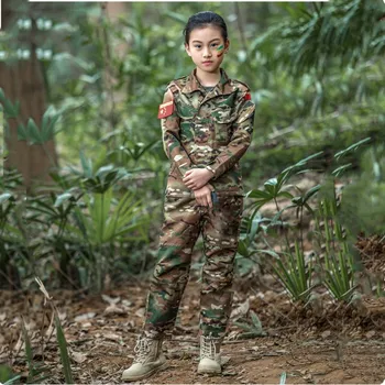 Spring Children Camouflage CS Training Clothes Outdoor Camping Fishing Hunting Climbing Shirt Pants Sets Boys Girls Sports Suits
Spring Children Camouflage CS Training Clothes Outdoor Camping Fishing Hunting Climbing Shirt Pants Sets Boys Girls Sports Suits