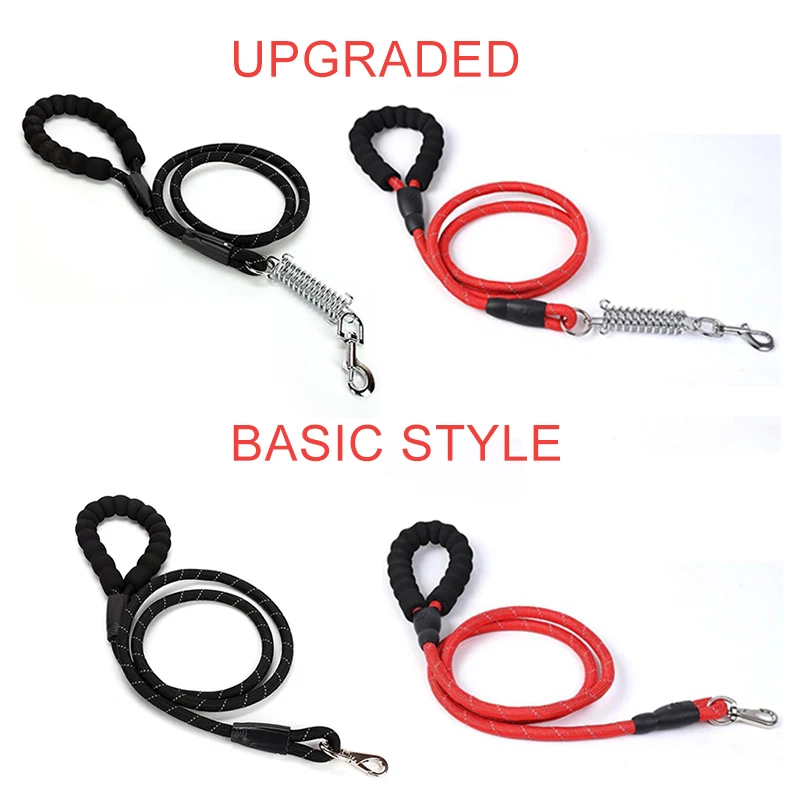 Big Dog Leash Pet Dogs Chain Reflective Leashes EVA Wear-resistant Dog Leash Linker For Medium Large Dog Durable Pet Accessories 
Big Dog Leash Pet Dogs Chain Reflective Leashes EVA Wear-resistant Dog Leash Linker For Medium Large Dog Durable Pet Accessories