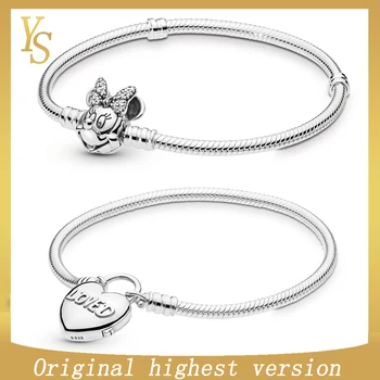 YS100% sterling silver advanced version original M series smooth heart-shaped chain buckle bracelet trend fashion has logo
YS100% sterling silver advanced version original M series smooth heart-shaped chain buckle bracelet trend fashion has logo