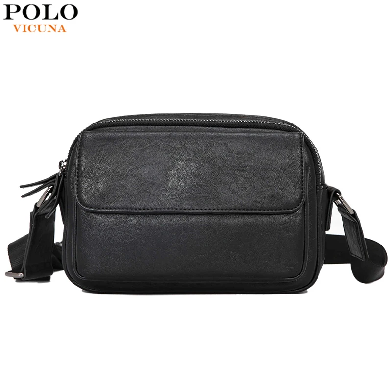 VICUNA POLO Brand Leather Messenger Bag For Men Vintage Fashion Crossbody Shoulder Bags Side Sling Travel Man Bag sac a main
VICUNA POLO Brand Leather Messenger Bag For Men Vintage Fashion Crossbody Shoulder Bags Side Sling Travel Man Bag sac a main