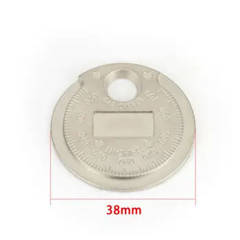 1Pc Spark Plug Clearance Tool Gauge Gap Gapper Feeler CL 0.02inch-0.10inch/0.60 - 2.4mm Tire Pressure Monitor Systems
1Pc Spark Plug Clearance Tool Gauge Gap Gapper Feeler CL 0.02inch-0.10inch/0.60 - 2.4mm Tire Pressure Monitor Systems