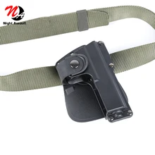 

Tactical Gun Holster Glock 17 G19 Beretta M9 Colt 1911 Sig Sauer P226 HK USP Airsoft Belt Holster General Hunting Pistol Case