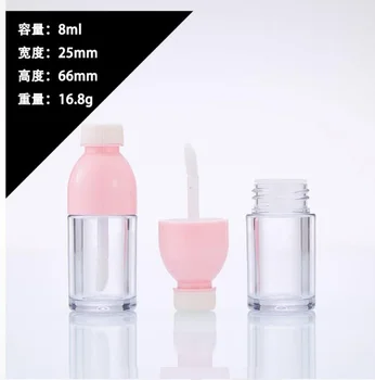 8ml 1/2/5pcs Empty Pink Juice Containers Lip Gloss Tube,DIY Plastic Clear Lip Gloss Container Portable Lipgloss Bottle Container
8ml 1/2/5pcs Empty Pink Juice Containers Lip Gloss Tube,DIY Plastic Clear Lip Gloss Container Portable Lipgloss Bottle Container