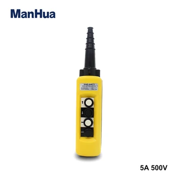ManHua XAC-A471 Waterproof pendant control station push button switches(designed for lifting and handling applications)
ManHua XAC-A471 Waterproof pendant control station push button switches(designed for lifting and handling applications)