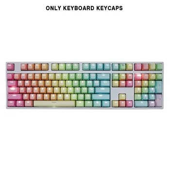 Gradient Colorful Rainbow Dyed PBT Keyboard Keycaps Easy Install Home Office Computer Peripherals Business Repair Multifunction
Gradient Colorful Rainbow Dyed PBT Keyboard Keycaps Easy Install Home Office Computer Peripherals Business Repair Multifunction