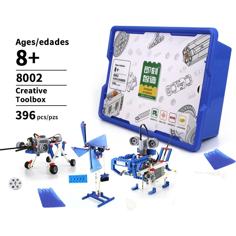 Technic compatible 9686 DIY 9656. Building Block parts.Motor Battery Box Aid Set For Technology MOC 9686. Compatible Legoin set.
Technic compatible 9686 DIY 9656. Building Block parts.Motor Battery Box Aid Set For Technology MOC 9686. Compatible Legoin set.