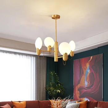 Postmodern luxury chandelier LED living room lamp Nordic style bedroom simple home restaurant lamps
Postmodern luxury chandelier LED living room lamp Nordic style bedroom simple home restaurant lamps