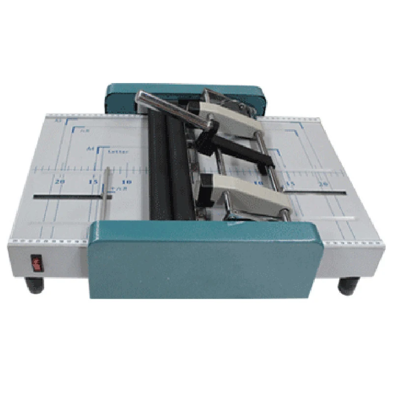 Electric Folding Machine Financial Voucher Book Binding Machine Knife Type ZY1 Saddle Stitch Binding Machine
Electric Folding Machine Financial Voucher Book Binding Machine Knife Type ZY1 Saddle Stitch Binding Machine