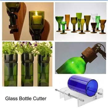 Creative Glass Wine Beer Bottle Recycle Cutter Create Glass Sculptures Cutting Machine Jar Craft Machine Recycle Tool Kits
Creative Glass Wine Beer Bottle Recycle Cutter Create Glass Sculptures Cutting Machine Jar Craft Machine Recycle Tool Kits