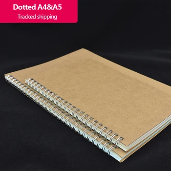 Spiral Bullet dotted journal, Square, Ruled, Blank optional Kraft paper cover Three sizes, 50 sheets/100 pages Diary Sketchbook
Spiral Bullet dotted journal, Square, Ruled, Blank optional Kraft paper cover Three sizes, 50 sheets/100 pages Diary Sketchbook