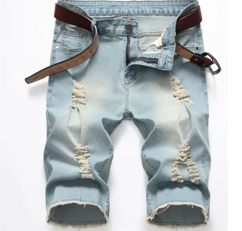 2019 Summer New Men's Stretch Short Jeans Fashion Casual Slim Fit High Quality Elastic Denim Shorts Male Brand Clothes
2019 Summer New Men's Stretch Short Jeans Fashion Casual Slim Fit High Quality Elastic Denim Shorts Male Brand Clothes