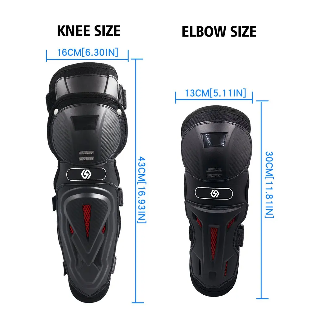 4pcs/set Protective Gear Motorcycle Protective Gear Cross-country Motorcycle Professional Riding Knee And Elbow Pads
4pcs/set Protective Gear Motorcycle Protective Gear Cross-country Motorcycle Professional Riding Knee And Elbow Pads
