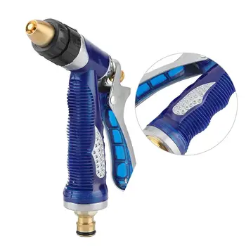 Blue Aluminum Water Gun Nozzle Adjustable High Pressure Water Gun Nozzle Spray for Car Washing Garden Watering Irrigation
Blue Aluminum Water Gun Nozzle Adjustable High Pressure Water Gun Nozzle Spray for Car Washing Garden Watering Irrigation