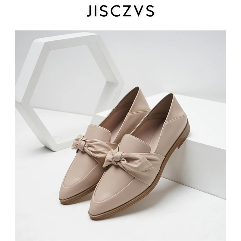 2019 Loafers Women Leather Pointed Toe Slip-On Spring Autumn Lady Flats apricot Oxford Shoes Woman Bow Flat Shoes
2019 Loafers Women Leather Pointed Toe Slip-On Spring Autumn Lady Flats apricot Oxford Shoes Woman Bow Flat Shoes
