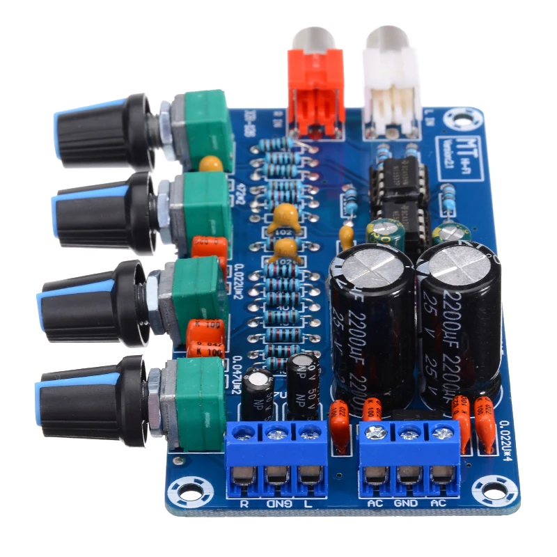 HiFi Preamp Amplifier Board NE5532 Preamplifier Control Board Amplifier Volume EQ Tone Control Board
HiFi Preamp Amplifier Board NE5532 Preamplifier Control Board Amplifier Volume EQ Tone Control Board