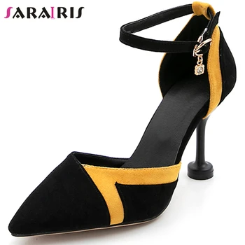 SaraIris New Fashions Female Pointed Toe Mixed Color High Heel Sandals Crystal Back Strap Party Sandals Women Shoes Woman
SaraIris New Fashions Female Pointed Toe Mixed Color High Heel Sandals Crystal Back Strap Party Sandals Women Shoes Woman