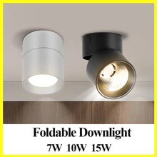Led Spotlights COB Foco Led Spot Light Lamp Ceiling 10W 20/30W Track Lights Foldable Downlight For Home Shop Clothing Store 220V
Led Spotlights COB Foco Led Spot Light Lamp Ceiling 10W 20/30W Track Lights Foldable Downlight For Home Shop Clothing Store 220V