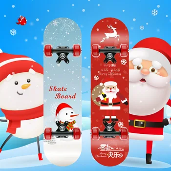 60cm Skateboard Four Wheel Skateboard Children's Scooter Medium Maple Board Double Rocker Skateboard Children's Day Gift
60cm Skateboard Four Wheel Skateboard Children's Scooter Medium Maple Board Double Rocker Skateboard Children's Day Gift