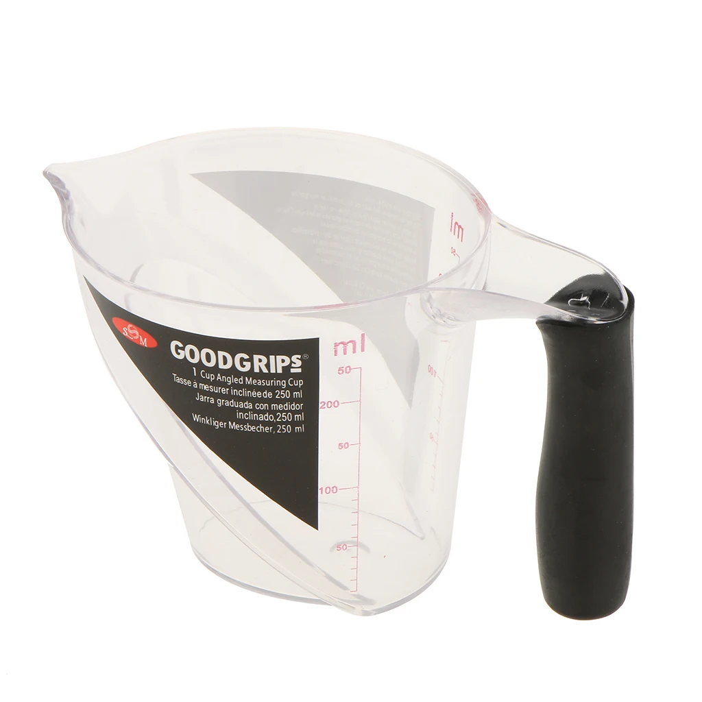 8.5oz Plastic Liquid Measuring Cup for Lab Kitchen Cooking Bakery Salon Tool 8.5oz Plastic Liquid Measuring Cup for Lab Kitchen Cooking Bakery Salon Tool