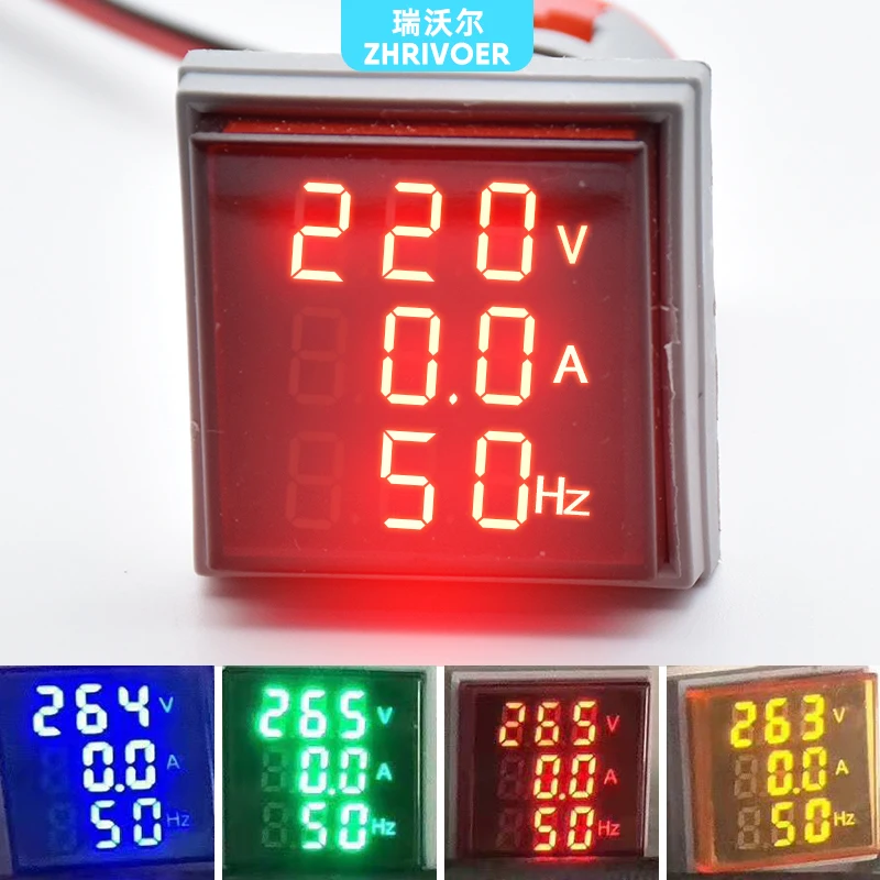 Three Display Digital Voltage Amperometer 22MM AD16-22DSV type AC 60-500V Mini Voltage Meter LED Voltmeter Indicator Light Lamp
Three Display Digital Voltage Amperometer 22MM AD16-22DSV type AC 60-500V Mini Voltage Meter LED Voltmeter Indicator Light Lamp
