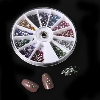 3D Various Color Acrylic Glitter Rhinestone for DIY Nail Accessories Design Wheel Ongles 1.5mm Nail Art Decorations Flat Bottom 
3D Various Color Acrylic Glitter Rhinestone for DIY Nail Accessories Design Wheel Ongles 1.5mm Nail Art Decorations Flat Bottom