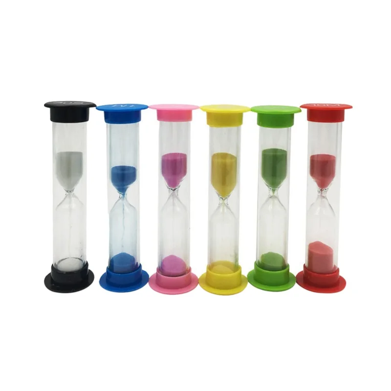 Sand Timer Set Colorful Sandglass Hourglass Sand Clock Timer 30sec / 1min / 2mins / 3mins / 5mins / 10mins
Sand Timer Set Colorful Sandglass Hourglass Sand Clock Timer 30sec / 1min / 2mins / 3mins / 5mins / 10mins