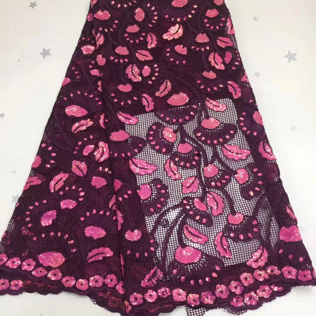 African Sequin Lace Fabric 2020 High Quality Lace Unique Pattern Embroidery French Tulle Lace Fabric D41691
African Sequin Lace Fabric 2020 High Quality Lace Unique Pattern Embroidery French Tulle Lace Fabric D41691
