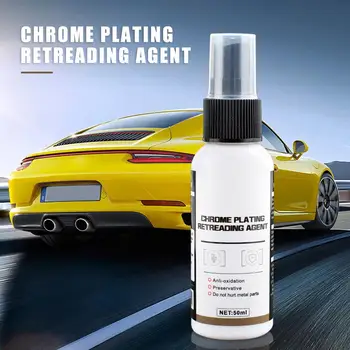 50ML Car Chrome Plating Retreading Agent Vehicle Logo Renovating Agent Rust Removal Rust Refining Cleaning Agent Rust Inhibitor
50ML Car Chrome Plating Retreading Agent Vehicle Logo Renovating Agent Rust Removal Rust Refining Cleaning Agent Rust Inhibitor