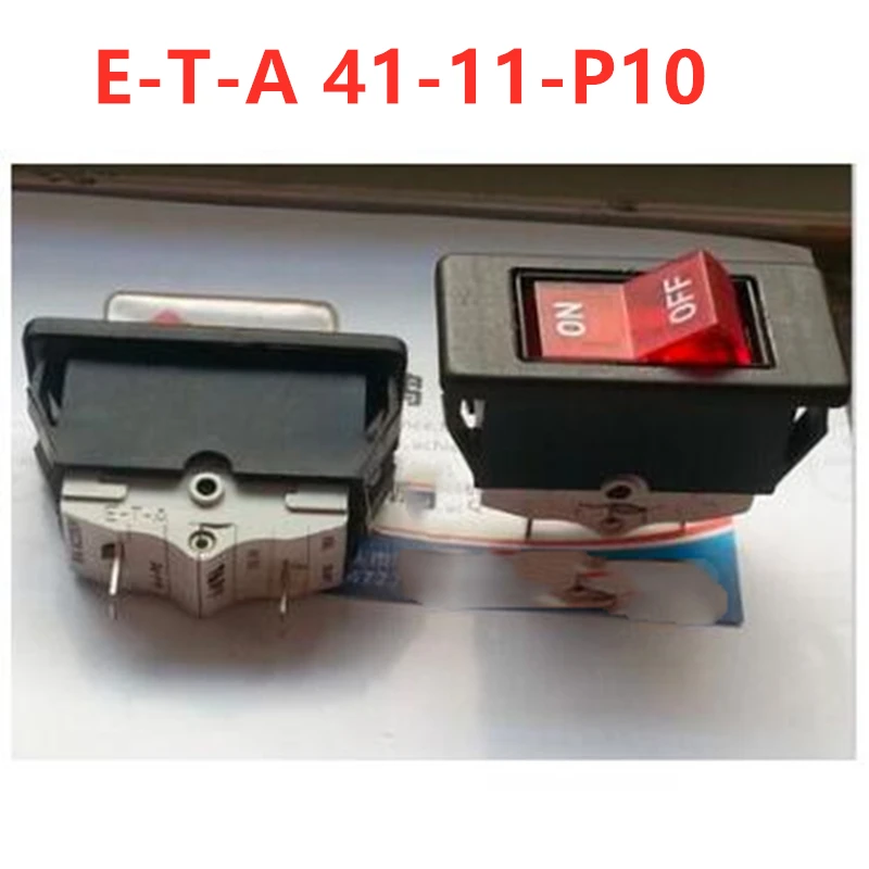 

1pcs E-T-A 41-11-P10 250V15A high current boat switch 2 feet 2 gears 56.5 * 27