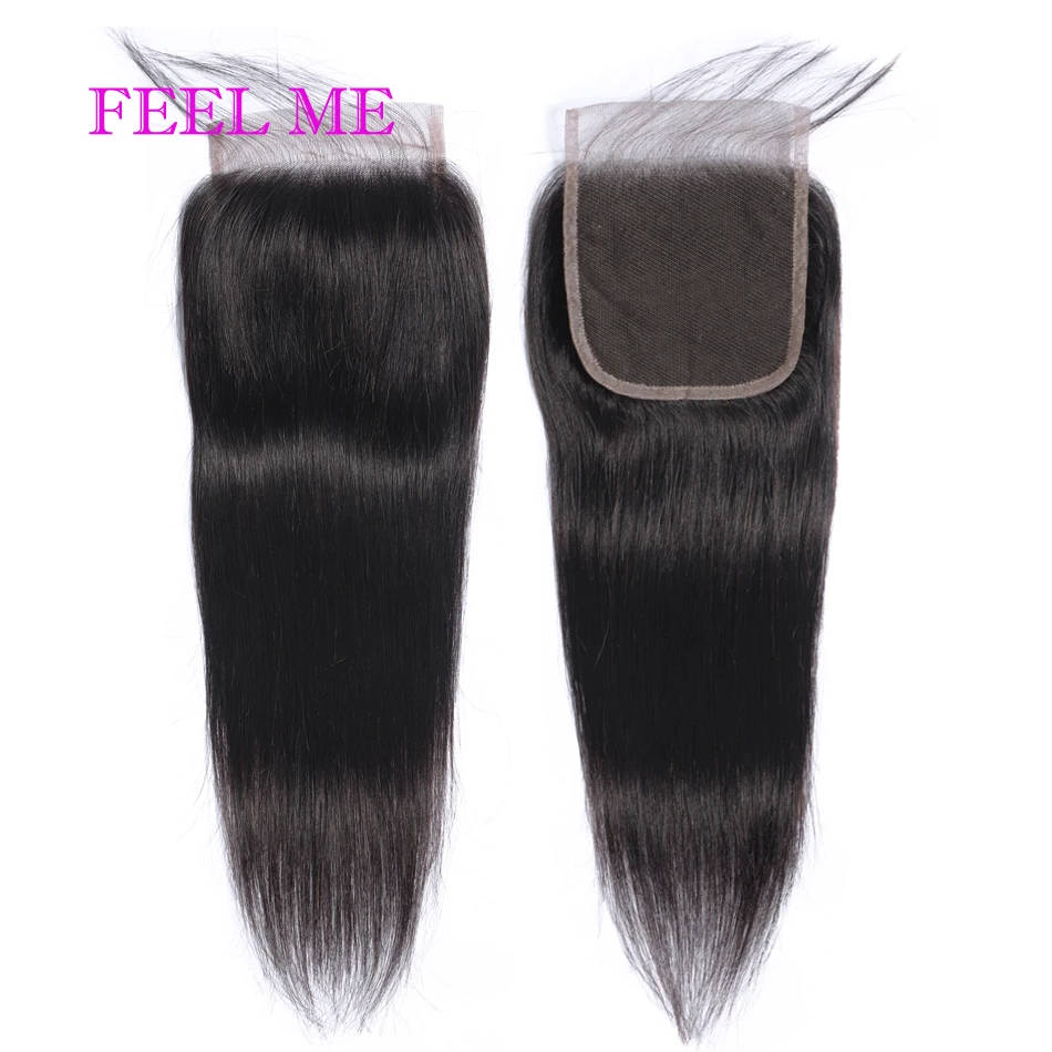 straight hair with closure 17