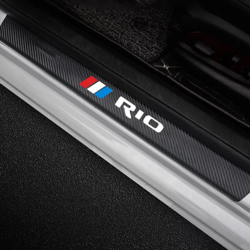 For KIA RIO k5 k4 k3k2 Xline x line Car Sticker car door cover accessorie 4 pcs car door sill protector carbon fiber stickers
For KIA RIO k5 k4 k3k2 Xline x line Car Sticker car door cover accessorie 4 pcs car door sill protector carbon fiber stickers