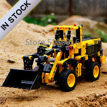 701701 Technic Bulldozer Excavator Wheel Loader MOC 688Pcs Model Building Blocks Compatible with 20007 20008 38014 Toys
701701 Technic Bulldozer Excavator Wheel Loader MOC 688Pcs Model Building Blocks Compatible with 20007 20008 38014 Toys