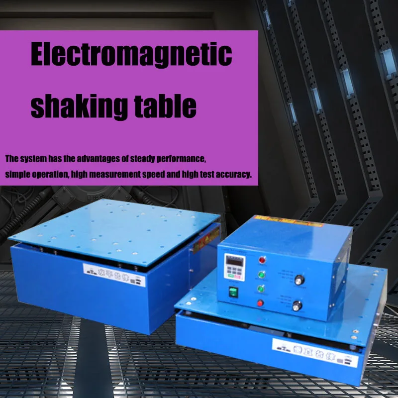 Electromagnetic Vibration Table Pseudo Welding Vertical Horizontal Vibration Testing Machine Automobile Parts Circuit Board
Electromagnetic Vibration Table Pseudo Welding Vertical Horizontal Vibration Testing Machine Automobile Parts Circuit Board