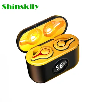 New 2020 SE16 TWS Wireless Bluetooth 5.0 Earphones LED display Headphone Sports Waterproof Earbuds Earphone 9D Stereo Headsets
New 2020 SE16 TWS Wireless Bluetooth 5.0 Earphones LED display Headphone Sports Waterproof Earbuds Earphone 9D Stereo Headsets